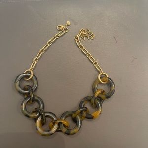 J. Crew tortoise necklace